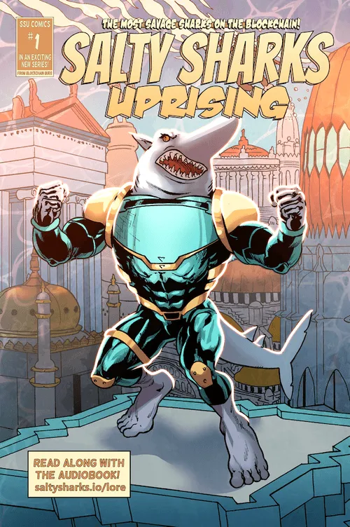 Salty Sharks Comic Issue #1