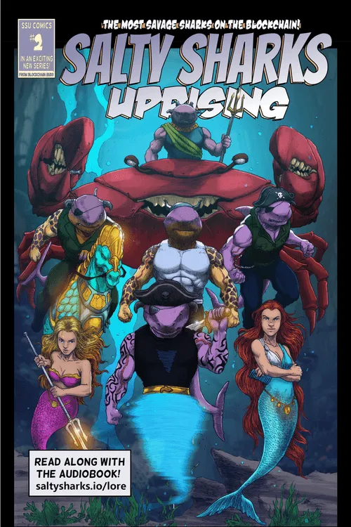 Salty Sharks Comic Issue #2