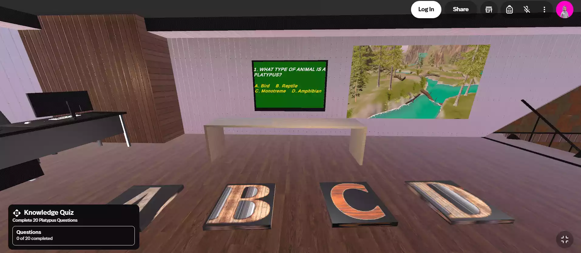 Platypus Virtual World